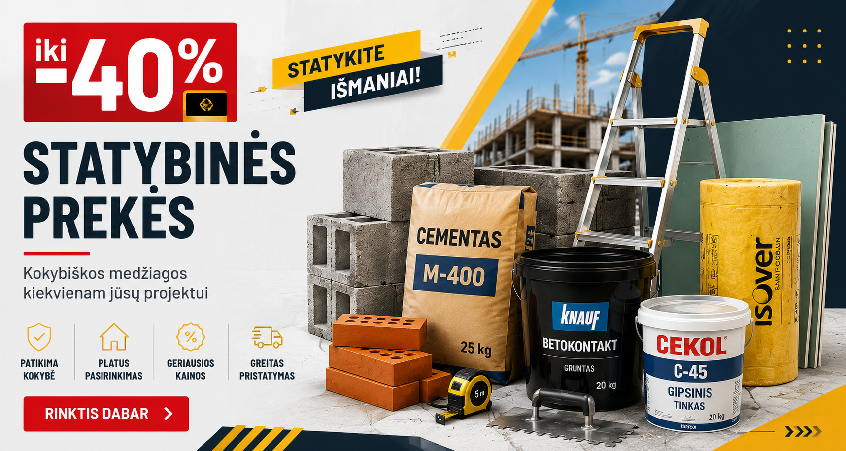 Statybinės prekės
