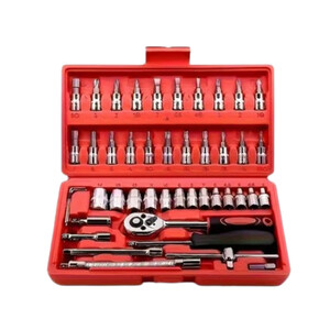 Įrankių komplektas, 46 vnt.