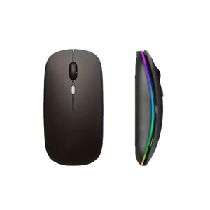 Belaidė įkraunama pelė – LED apšvietimas, USB-C + Bluetooth ryšys