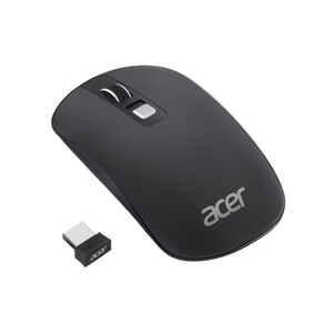 ACER 2.4 GHz plona USB belaidė pelė – juodos spalvos