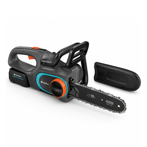 Akumuliatorinis grandininis pjūklas GARDENA PowerSaw 250/18V P4A, 18 V, 4,0 Ah, 25cm, 8m/s