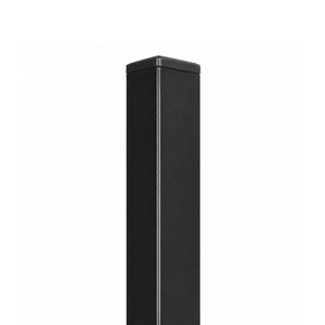 Stulpas tvoros segmentui, karštai cinkuotas, pilkos sp., 60 x 40 x 2500 mm