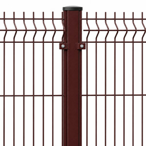 Tvoros segmentas FORTI STRONG, cinkuotas, rudos sp., 200 x 50 x 4 x 1530 x 2500 mm