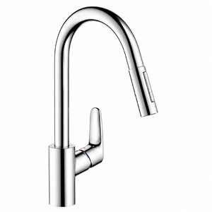 Plautuvės maišytuvas HANSGROHE Focus, chromo sp.